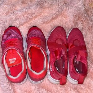 Girls Nike’s and adidas shoes size 3!